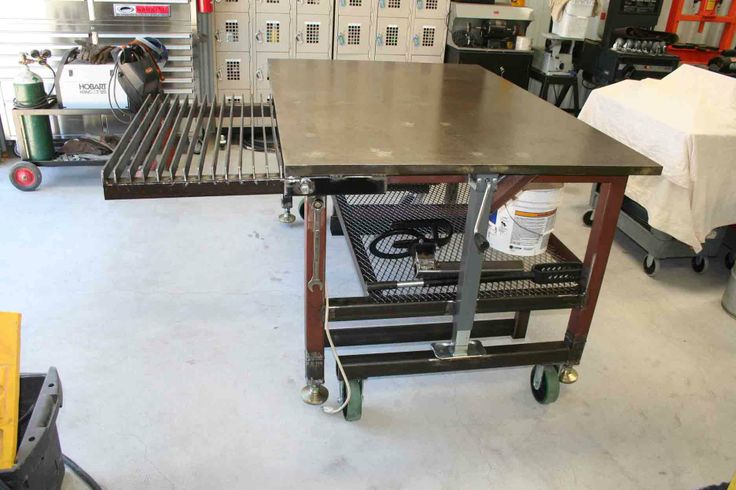 DIY Welding Table and Cart Ideas