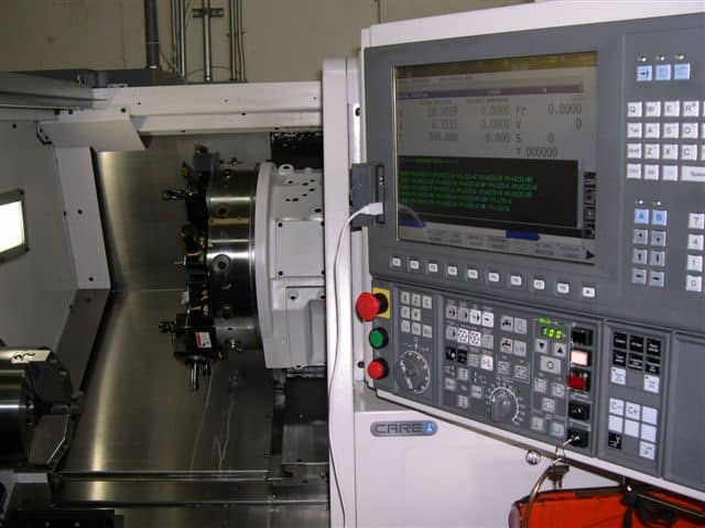 usb digital microscope plugged into cnc controller