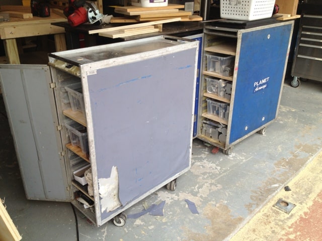 airline carts for stock storage