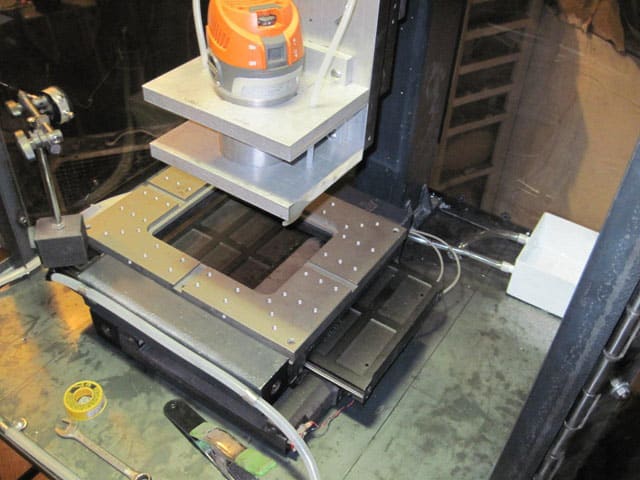 Linear slides CNC mill