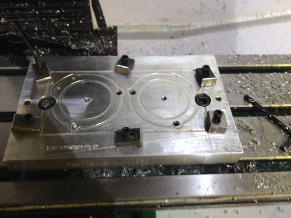 Keyed CNC Mill Fixture