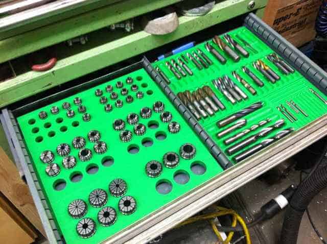 Green Tool Tray