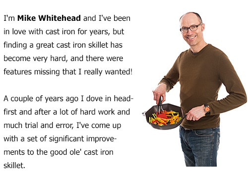 Mike Whithead, an expert in cast iron, has been enamored with iron ever since he was a child. Now, he aspires to start his own CNC business.