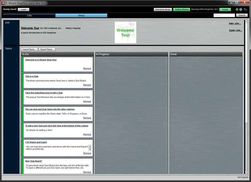 A screen shot of a computer screen displaying visual scheduling with a green screen.