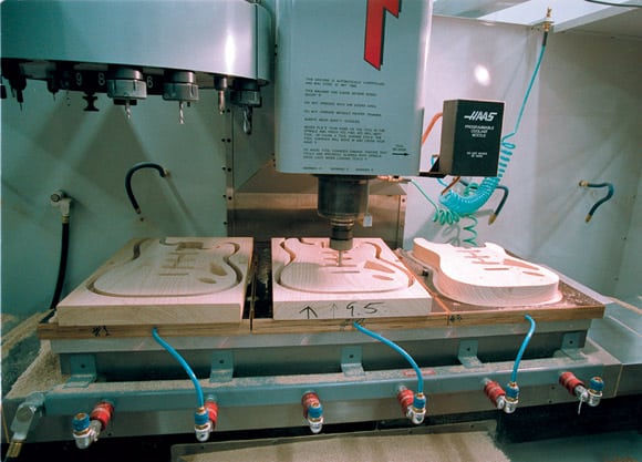 Machining Wood in a Vertical Machining Center Like Taylor Guitars