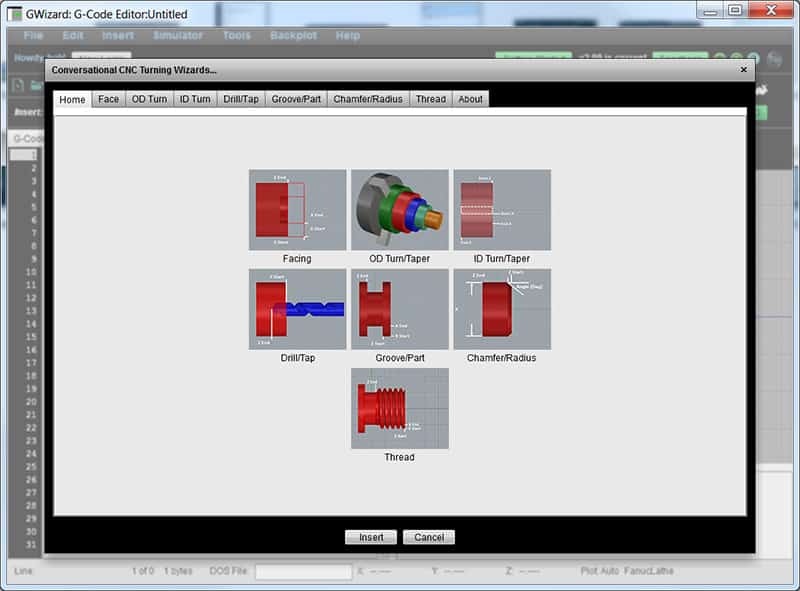 Machined parts displayed in a computer program screenshot.