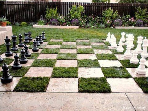 Oversized Chess Set