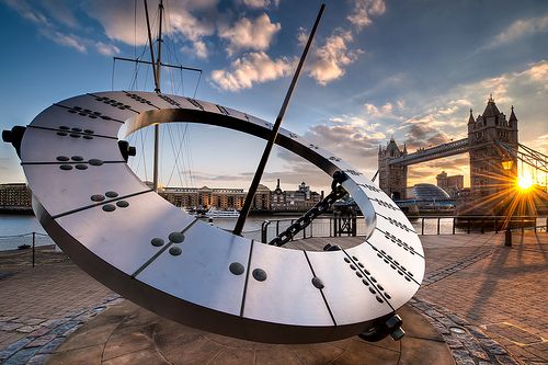 modern sundial