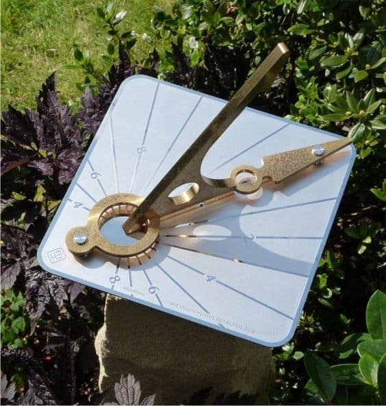 Garden sundial