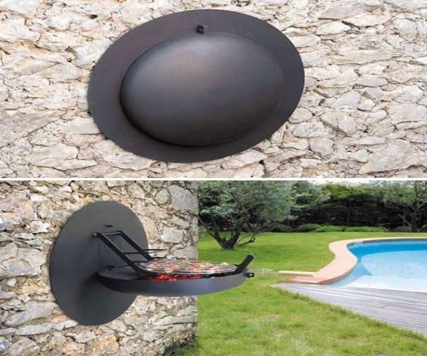 foldable_wall_mounted_barbecue_grill