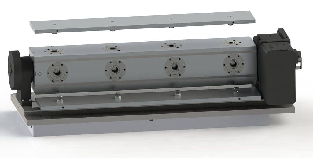 Fourth Axis Fixture Trunion Table