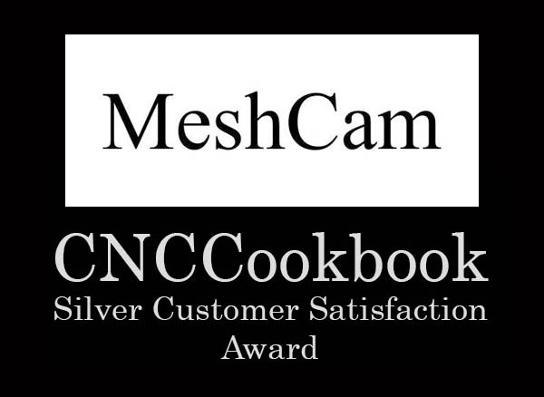 meshcam silver customer satisfaction award cnccookbook