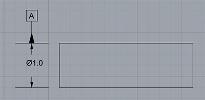 Machining tool with labeled axes and datums.