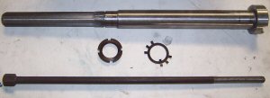 30-taper spindle shaft in a machining or manufacturing context.