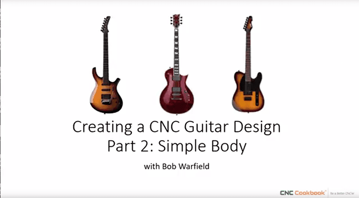 Easy Guitar Drawing for Custom Guitar Bodies, Part 2 [CNC / CAD Project]