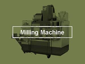 A machine with the words milling machine on it.