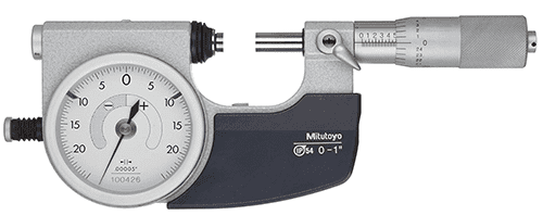 mitutoyo dial micrometer