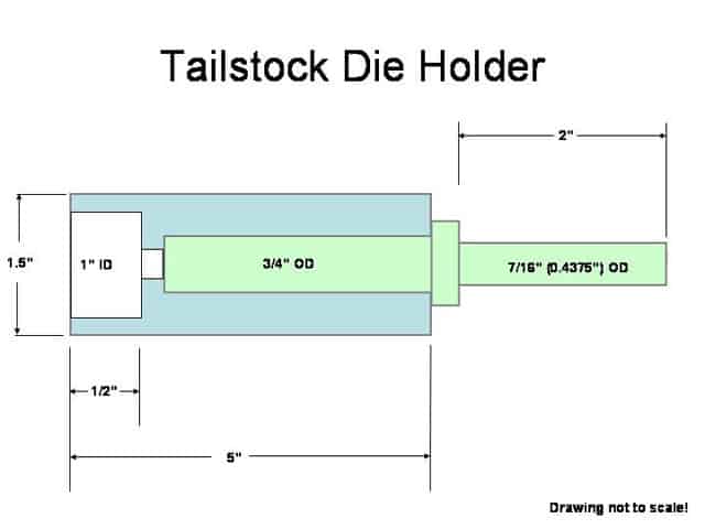 Tailstock Die Holder for Lathes [ Easy Machining Project ]