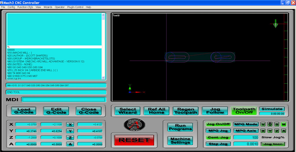 Personalizing Mach3: DIY Custom Mach3 Screenset for the Mill