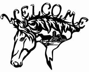 Welcome Horse Head
