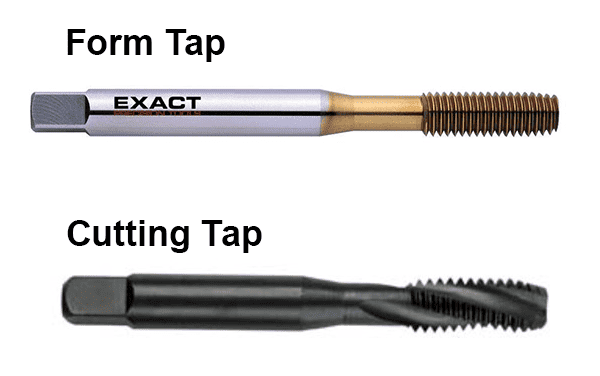 Know the Difference: Forming Tap vs Cutting Tap