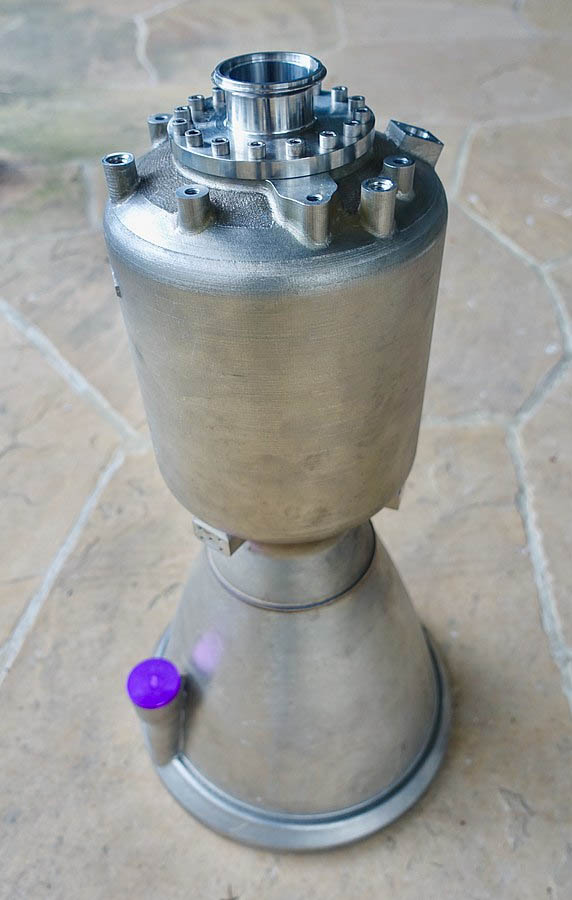 Inconel rocket engine